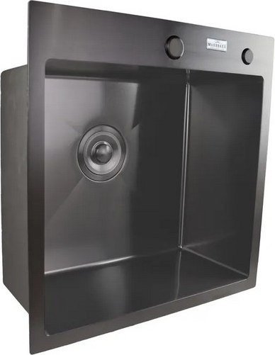 Кухонная мойка MARRBAXX B5050-R B5050-MR (графит) - фото товара
