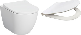 Унитаз подвесной Vitra Mia Round 7510B003-0075+801-003-019 - изображение в каталоге