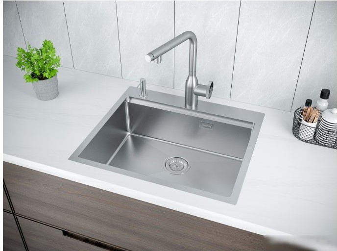 Кухонная мойка Paulmark PM705951-BS - фото товара