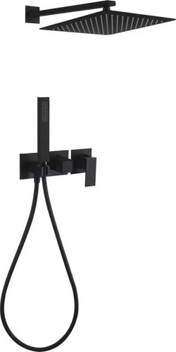 Душевая система Grocenberg GB5080 (черный матовый) - изображение в каталоге