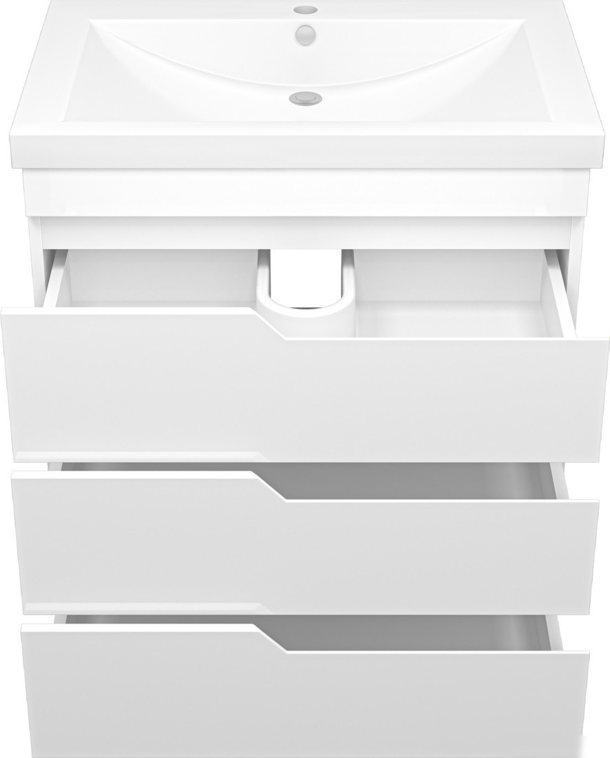 Misty Тумба под умывальник Софт 75 П-Соф-01075-0113Я – фото товара