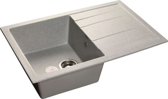 Кухонная мойка GranFest Quadro GF-Q780L (серый) - изображение в каталоге