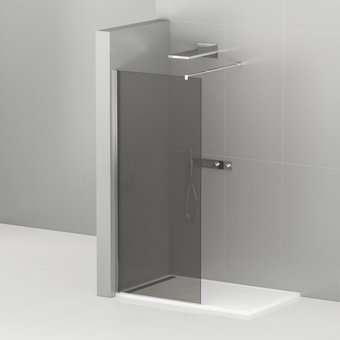 Душевая стенка Cezares LIBERTA-L-1-100-120-GR-Cr - изображение в каталоге