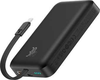 Внешний аккумулятор Baseus Magnetic Fast Charge Power Bank Type-C Edition 30W 10000mAh (черный) – изображение в каталоге