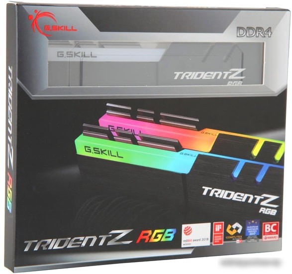 Оперативная память G.Skill Trident Z RGB 2x16GB DDR4 PC4-36800 F4-4600C20D-32GTZR – фото товара