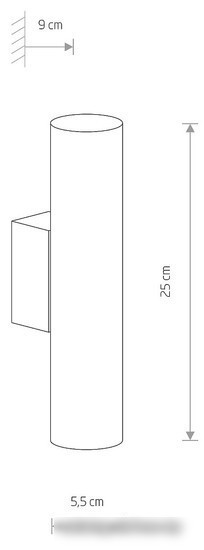 Бра Nowodvorski Eye wall black 8072 – фото товара