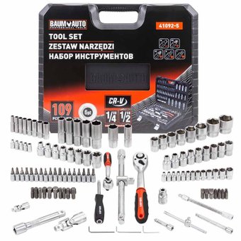 Универсальный набор инструментов BaumAuto BM-41092-5(58799) – изображение в каталоге