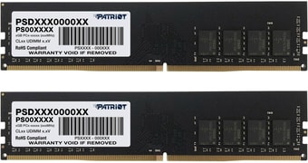 Оперативная память Patriot Signature Line 2x8GB DDR4 PC4-25600 PSD416G3200K – изображение в каталоге