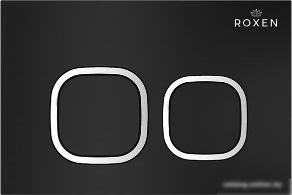 Унитаз подвесной Roxen Simple Compact в комплекте с инсталляцией StounFix Slim 6 в 1 917914 (кнопка: черный матовый) - фото товара