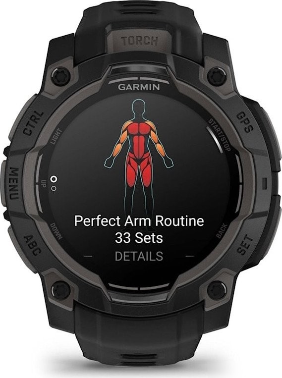 Умные часы Garmin Instinct 3 45 мм (черный) – фото товара