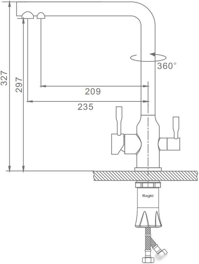 Смеситель Raglo R81.61.05 - фото товара