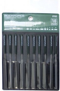 Набор напильников RockForce RF-6163 (10 предметов)