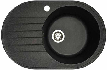 Кухонная мойка БелЭворс Rondo R (черный) - изображение в каталоге