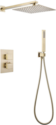 Душевая система Abber Daheim AF8251G (золото матовое) - изображение в каталоге