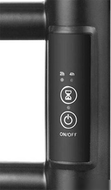 Полотенцесушитель Roxen Caspia BK-109W-8T 11070-5385B (черный) - фото товара