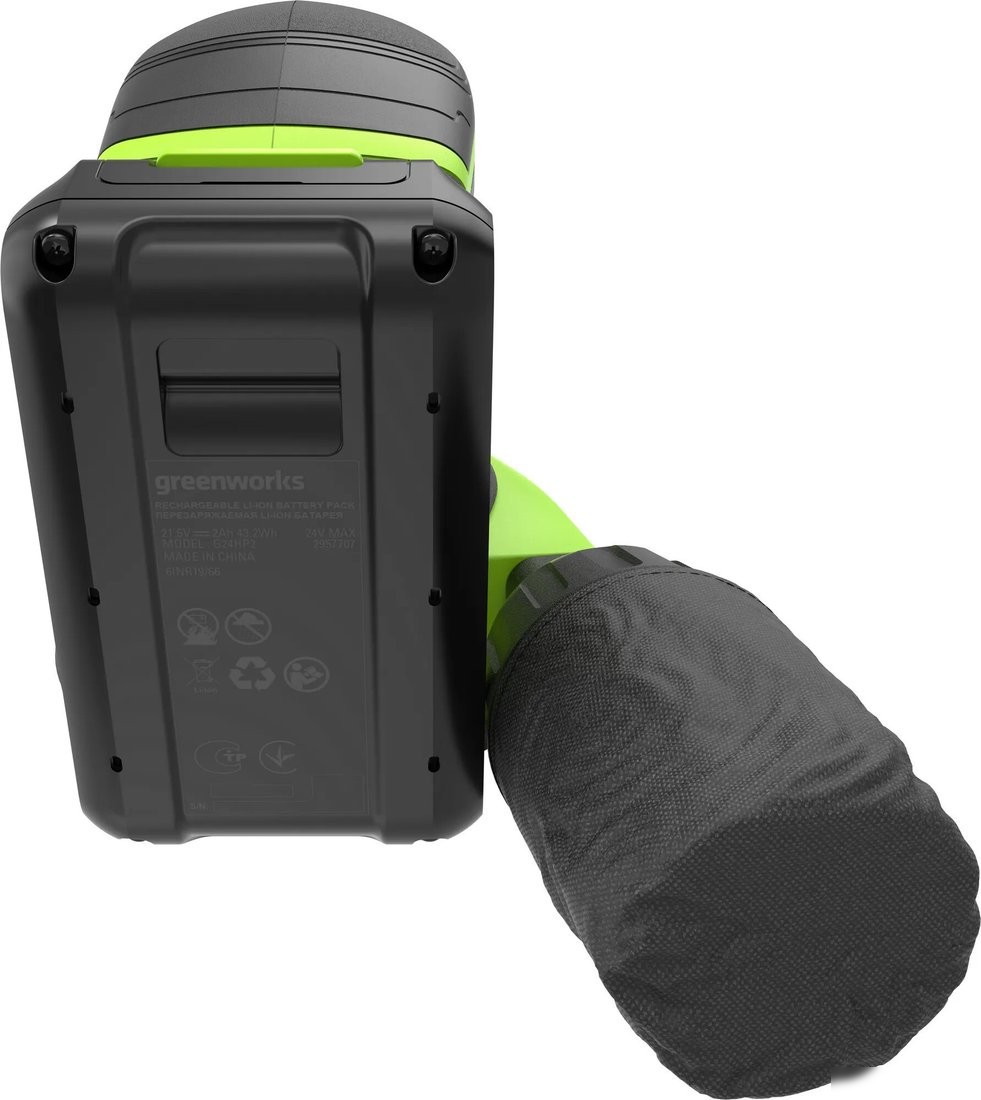 Эксцентриковая шлифмашина Greenworks OS325 3100907CUA (с 1-им АКБ) – фото товара