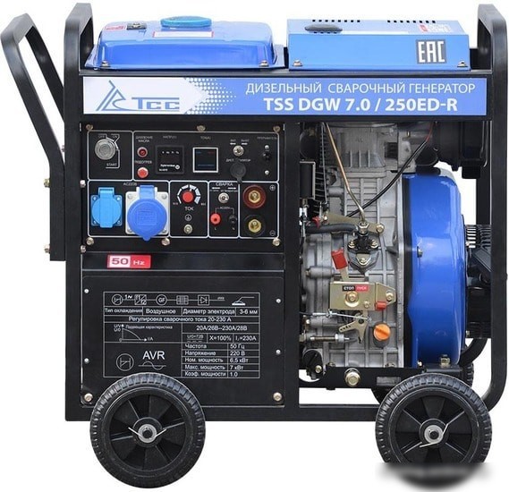 Дизельный генератор ТСС DGW 7.0/250ED-R – фото товара