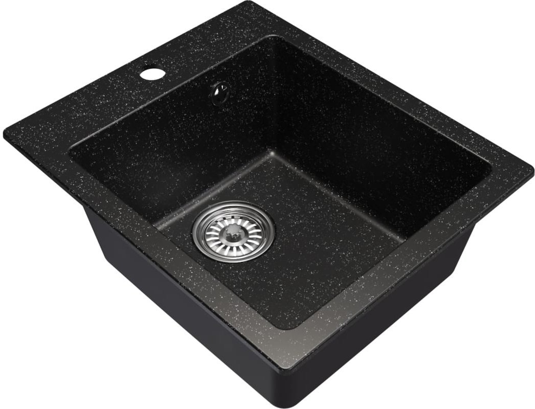 Кухонная мойка Mixline ML-GM14 551902 (черный) - фото товара