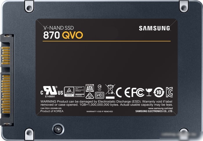 SSD Samsung 870 QVO 8TB MZ-77Q8T0BW – фото товара