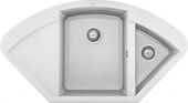 Кухонная мойка Elleci Easy Corner Bianco Titano 68 - изображение в каталоге