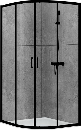 Душевой уголок Abber Schwarzer Diamant AG01080B - изображение в каталоге