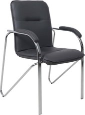 Офисный стул AksHome Samba Aks-1 (Pegasso темно-серый/подлокотники мягкие) – изображение в каталоге