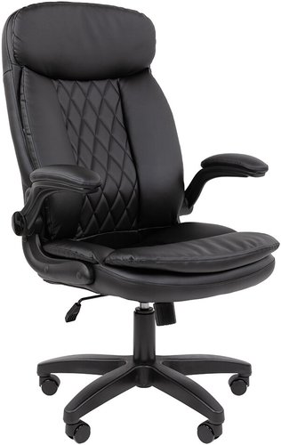 Офисное кресло CHAIRMAN 533 (экокожа черный) – изображение в каталоге