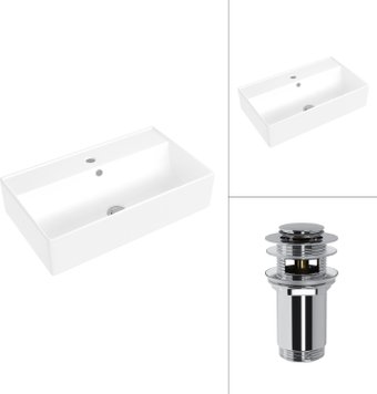 Умывальник Lauter 21855 + клапан 21190CH - изображение в каталоге