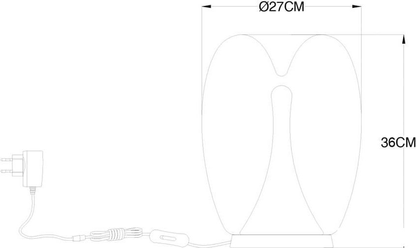 Настольная лампа Divinare Campo 5875/51 TL-15