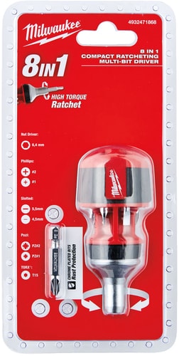 Отвертка с набором Milwaukee 4932471868 – изображение в каталоге