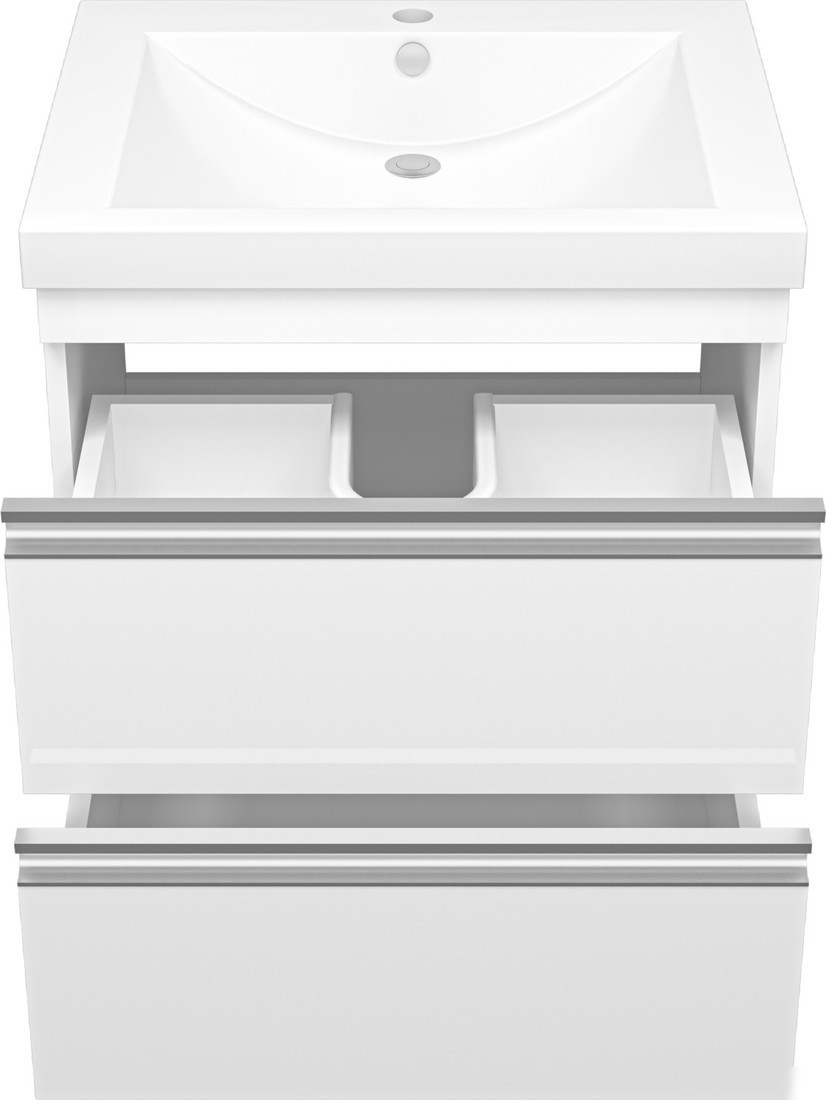 Misty Тумба под умывальник Ингрид 60 П-Инг-01060-011П2Я – фото товара