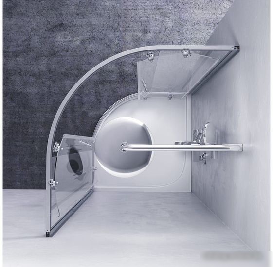 Душевой уголок AM.PM X-Joy Twin Slide W88G-205-080MT64 80x80 - фото товара