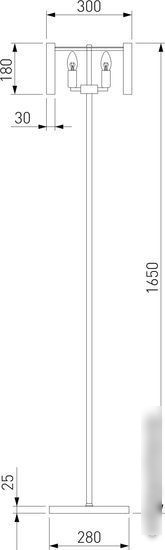 Торшер Bogate's Flamel 01116/3 – фото товара