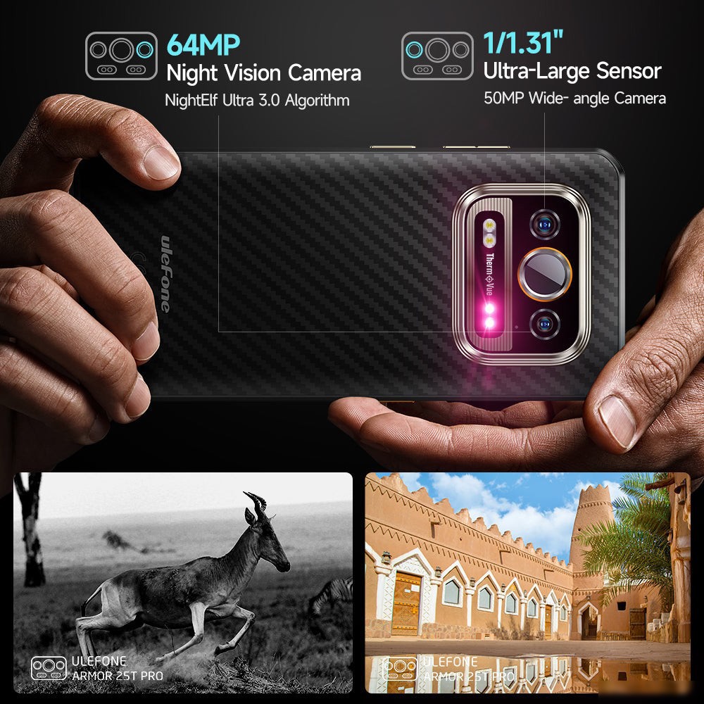 Смартфон Ulefone Armor 25T 6GB/256GB (черный) – фото товара