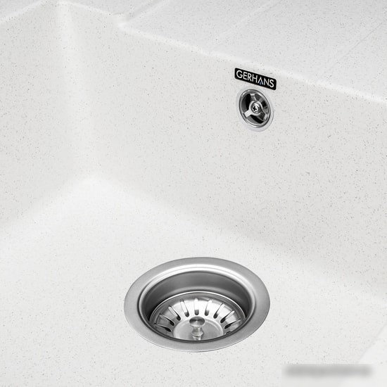 Кухонная мойка Gerhans B22 (белый) - фото товара