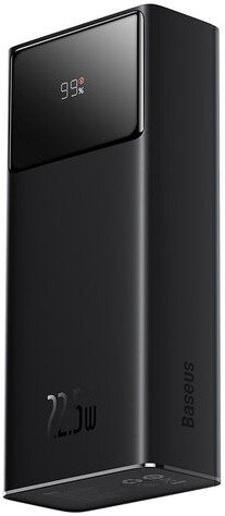 Внешний аккумулятор Baseus Star-Lord Digital Display Fast Charging Power Bank 30000mAh 22.5W (черный) – изображение в каталоге