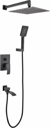Душевая система Grocenberg GB5007 (черный матовый) - изображение в каталоге