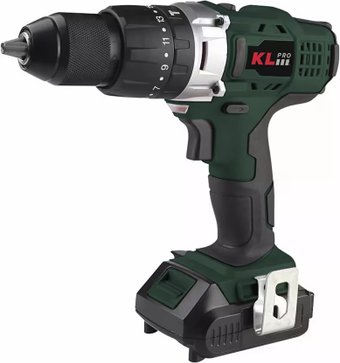 Ударная дрель-шуруповерт KLPRO KLDM18-20 (с 2-мя АКБ, кейс) – изображение в каталоге
