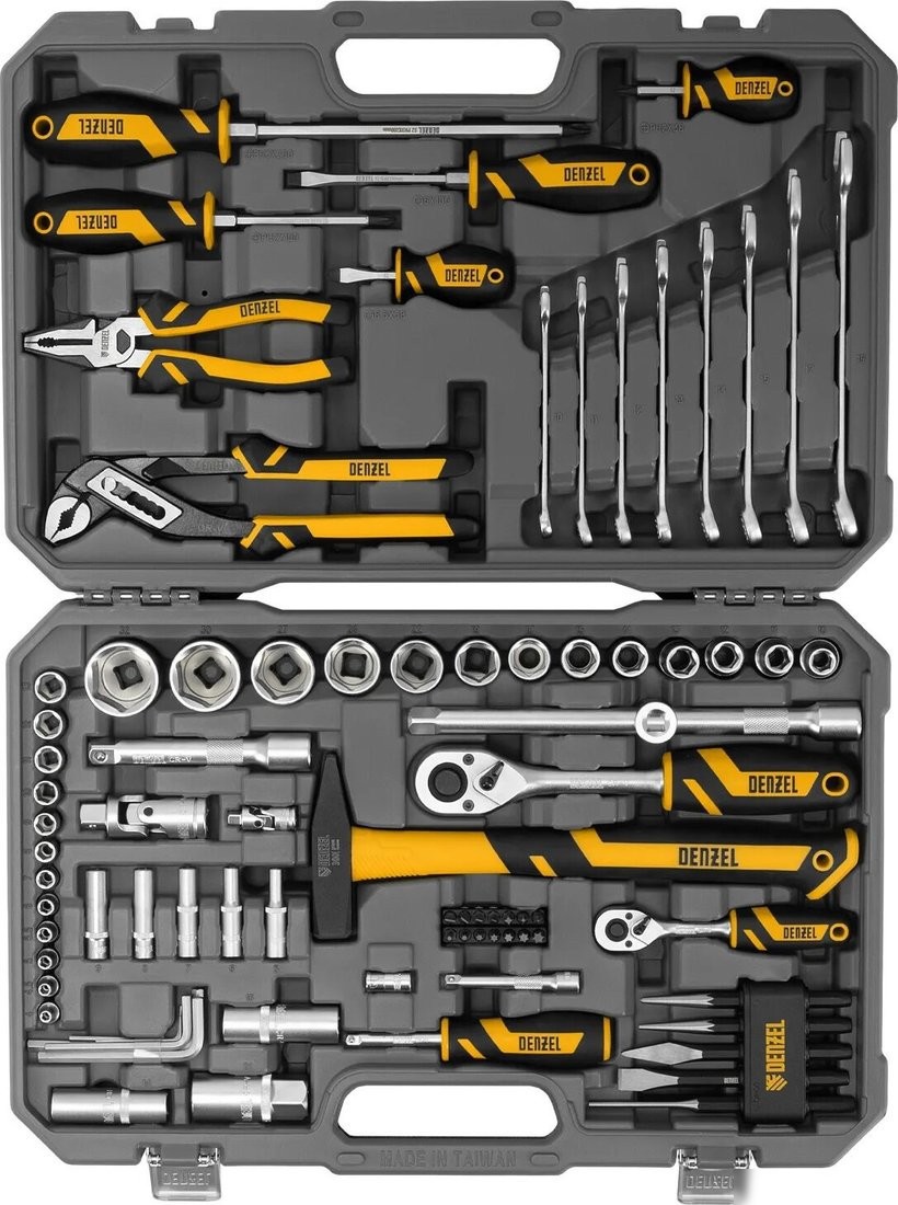 Набор домашнего мастера Denzel 15802 (84 предмета) – фото товара