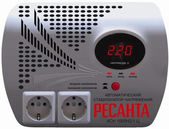 Стабилизатор напряжения Ресанта LUX АСН-1000Н2/1-Ц – изображение в каталоге