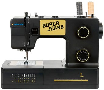 Электромеханическая швейная машина Jaguar Super Jeans L - изображение в каталоге