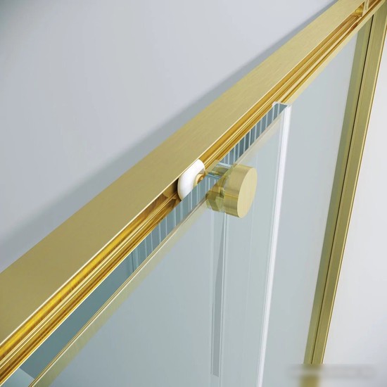 Душевой уголок Grossman Galaxy 90x70x195 300.K33.01.9070.32.00 (золото сатин/прозрачное стекло) - фото товара