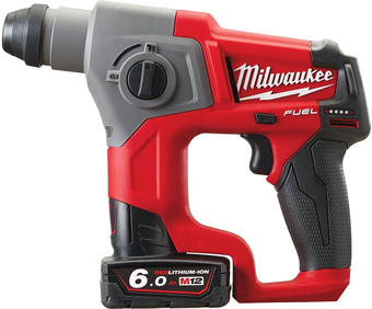 Перфоратор Milwaukee M12 CH-602X FUEL 4933451510 (с 2-мя АКБ, кейс)