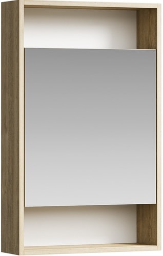 Aqwella Шкаф с зеркалом Сити 50 SIT0405DB – изображение в каталоге