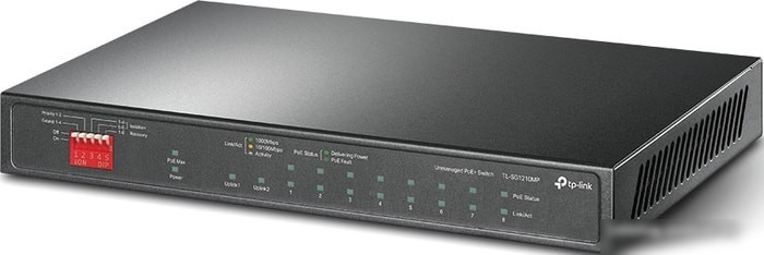 Неуправляемый коммутатор TP-Link TL-SG1210MP – фото товара