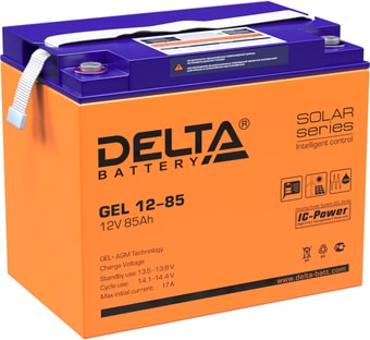 Аккумулятор для ИБП Delta GEL 12-85 (12В/85 А·ч) – изображение в каталоге