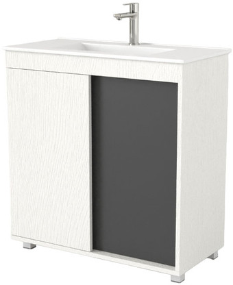 Дабер Тумба под умывальник 013 WeltWasser Deilbach 7517-80 Т13.8W.0.20 (белый древесный/серый) – изображение в каталоге