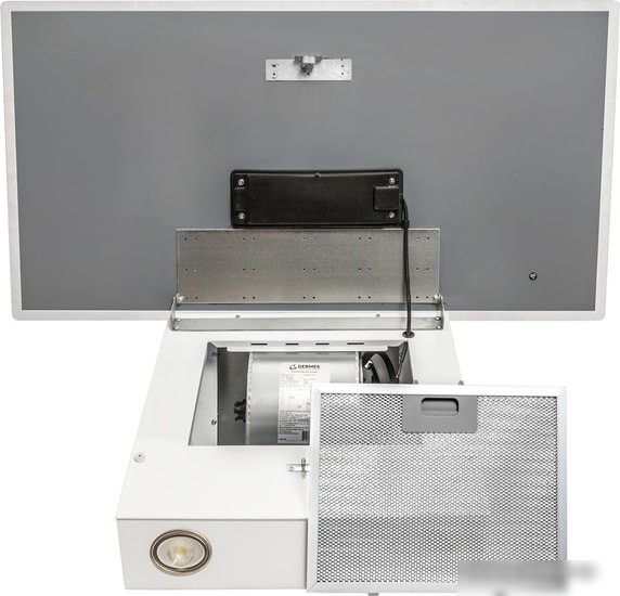 Кухонная вытяжка Germes Aura 90 (белый) - фото товара