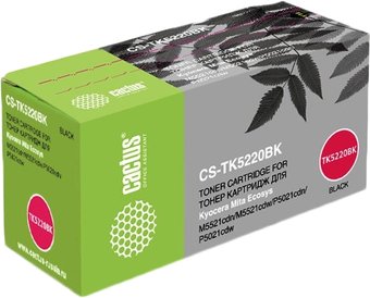 Картридж CACTUS CS-TK5220BK (аналог Kyocera TK-5220K) – изображение в каталоге