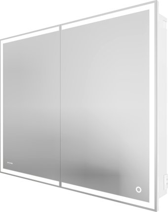 Grossman Шкаф с зеркалом для ванной Меркадо-90 209003 – изображение в каталоге